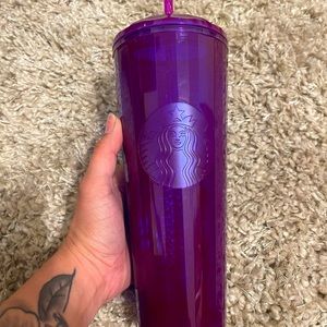 Venti Purple Holiday Halloween Tumbler